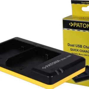 Caricabatterie DUAL USB per Canon EOS70D