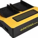 Caricabatteria LCD USB doppio per Sony BPU30 BPU60 BPU90