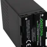 Premium per Sony BPU68 BPU65 BPU60 6900mAh incl. DTap e porte USB