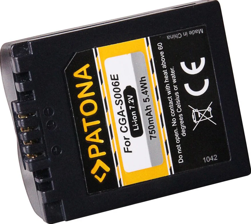 1042 Batteria per fotocamera/videocamera Ioni di Litio 750 mAh