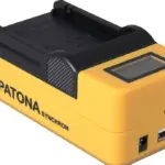 Caricabatteria USB LCD per Kodak LB070