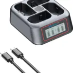 PLATINUM USBC PD QC 4PORT FAST CHARGER FOR PANASONIC DMWBLK22