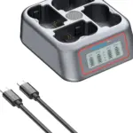 PLATINUM USBC PD QC 4PORT FAST CHARGER FOR FUJI NPW235