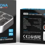 PLATINUM USBC PD QC 4PORT FAST CHARGER FOR FUJI NPW235