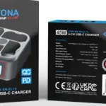 PLATINUM USBC PD QC 4PORT FAST CHARGER FOR NIKON ENEL15