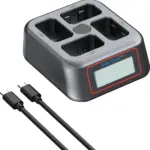 PLATINUM USBC PD QC 4PORT FAST CHARGER FOR SONY NPFW50