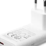 PLATINUM GAN PD65W FLAT ADAPTER WHITE 2X USBC PD3.0 QC3.0