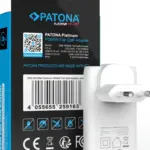 PLATINUM GAN PD65W FLAT ADAPTER WHITE 2X USBC PD3.0 QC3.0