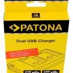 Caricabatteria doppio per Canon LPE8