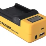 Synchron Caricabatterie per Fujifilm NPW126 NPW126 con LCD