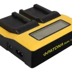 Caricabatteria DUAL LCD per NPW235