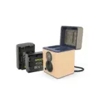 PROTECT RETRO DUAL CHARGER BOX INCL. 2X BATTERIES FOR SONY NPFZ100