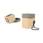 PROTECT RETRO DUAL CHARGER BOX INCL. 2X BATTERIES FOR FOR CANON LPE6P/NH